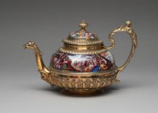 Teapot, Augsburg, c. 1700. Creator: Matthäus Baur II.