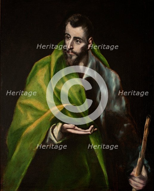 The Apostle Saint James the Great. Artist: El Greco, Dominico (1541-1614)
