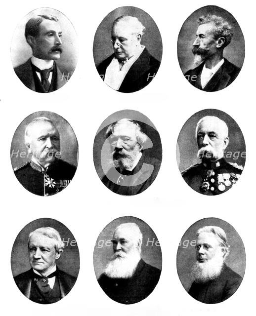 Various portraits, 1898.  Creators: Unknown, Lafayette, Elliott & Fry, Lormier, Russell & Sons.