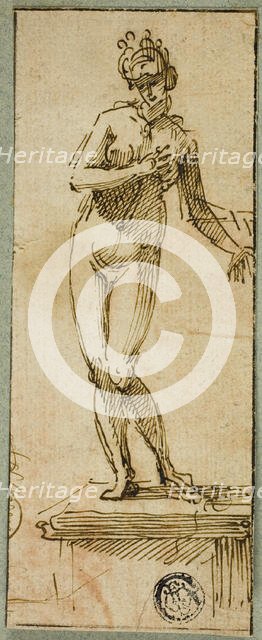 Venus on Pedestal, n.d. Creator: Unknown.