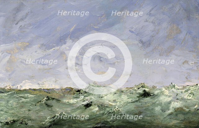 Little Water. Dalarö 1892, 1892. Creator: August Strindberg.