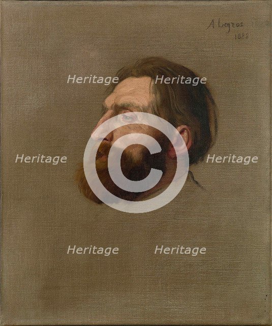 Portrait of Auguste Rodin (1840-1917), 1882.