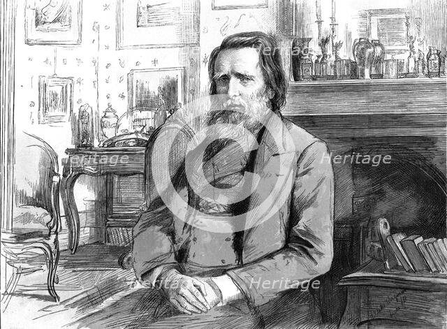 'Mr John Ruskin', 1886. Creator: Unknown.
