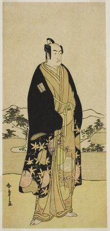 The Actor Ichikawa Monnosuke II in an Unidentified Role, Japan, early 1780s. Creator: Shunsho.