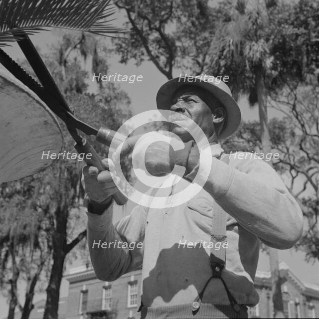 Bethune-Cookman College, Daytona Beach, Florida, 1943. Creator: Gordon Parks.