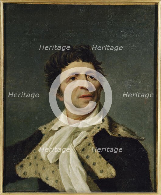 Portrait de Jean-Paul Marat (1743-1793), homme politique, c1793. Creator: Joseph Boze.