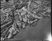 Smith's Docks, North Shields, Tyne & Wear, c1930s. Creator: Arthur William Hobart.