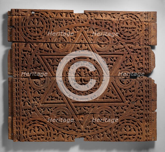 Panel, Iraq, early 9th century. Creator: Unknown.