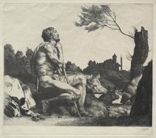 The Prodigal Son, 1882. Creator: William Strang (British, 1859-1921).