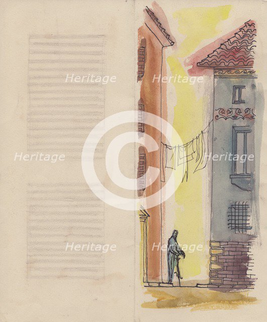 Florence leaflet, 1952. Creator: Shirley Markham.