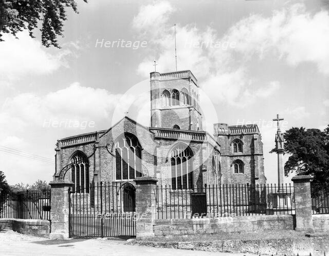 Parish Church of St Mary, Wedmore, Somerset, c1955.  Creator: Arthur Charles Kirby Ware.