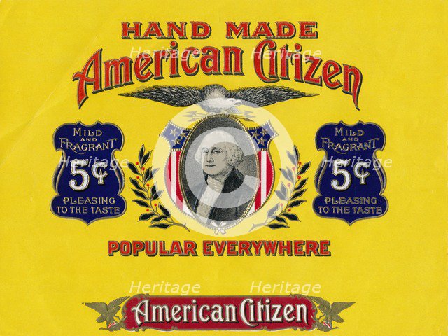 'Hand Made American Citizen', c20th century. Artist: Unknown.