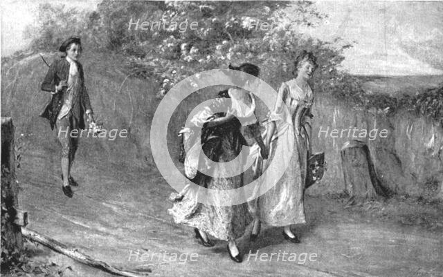 ''The World Went Very Well Then", after John Pettie, R.A. ', 1890. Creator: Unknown.