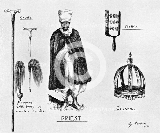 Insignia of priesthood, 1912.Artist: G Schulein