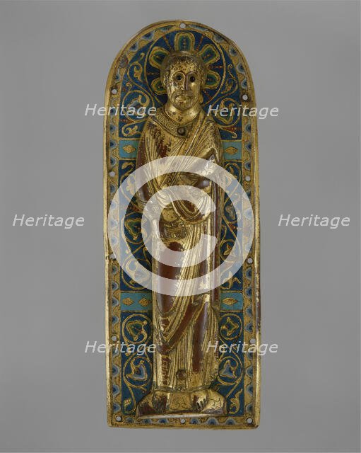 Plaque with Saint Peter, French, ca. 1185-1200. Creator: Unknown.