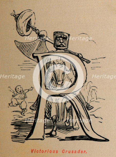 'Victorious Crusader', c1860, (c1860). Artist: John Leech.