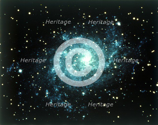 Spiral galaxy in Triangulum constellation. Creator: NASA.