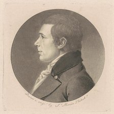 Peter Stephen DuPonceau, c. 1800. Creator: Charles Balthazar Julien Févret de Saint-Mémin.
