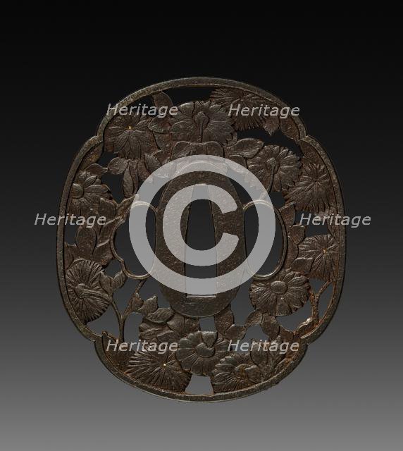 Sword Guard, 1800's. Creator: Unknown.