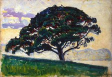 'Large Pine, Saint-Tropez', 1892-1893.  Artist: Paul Signac