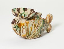 Fish-Shaped Oil Lamp, Tang dynasty (618-906), first half of 8th century. Creator: Unknown.