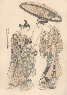 Two Figures. Creator: Okumura Masanobu.