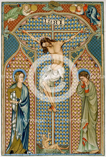 Crucifixion, early 14th century. Artist: Unknown