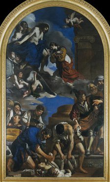 Burial of Saint Petronilla, 1623. Creator: Guercino (1591-1666).