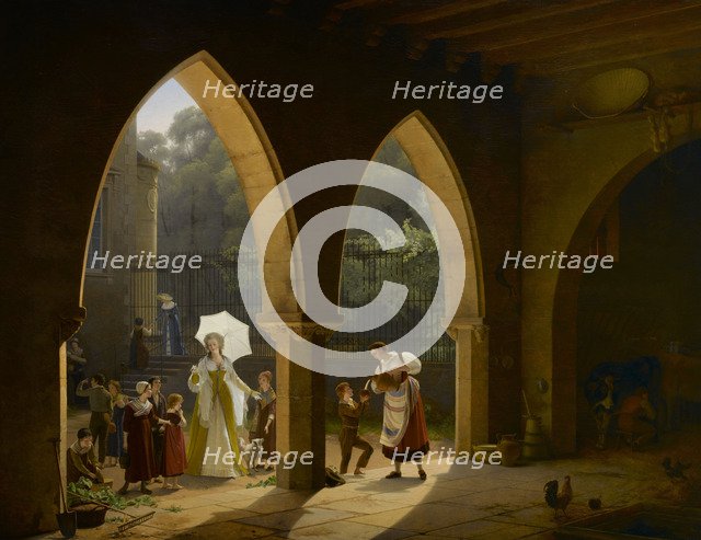 Madame Élisabeth de France, sister of the King, 1817. Artist: Richard (Fleury-Richard), Fleury François (1777-1852)