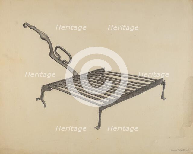 Gridiron, c. 1938. Creator: Bernard Westmacott.