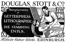 'Douglas Stott & Co. advertisement', 1910. Artist: Unknown.