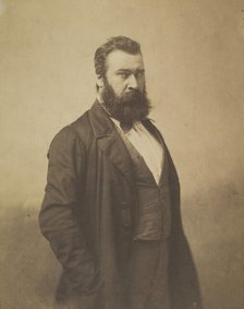 Jean-Francois Millet, 1856-58. Creator: Nadar.