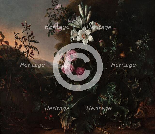 Still Life, about 1670. Creator: Matthias Withoos.