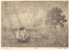The Big Shower, 1859. Creator: Emmanuel Phélippes-Beaulieu.