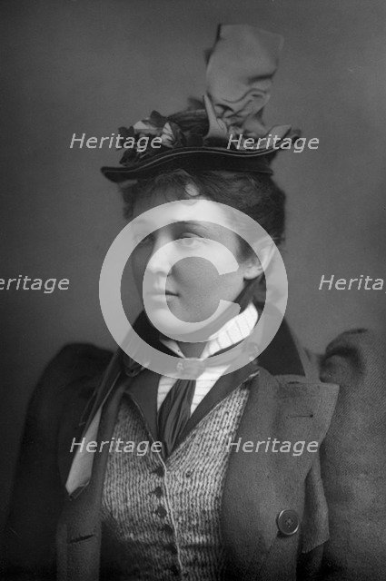 Marion Lea, 1893.Artist: W&D Downey