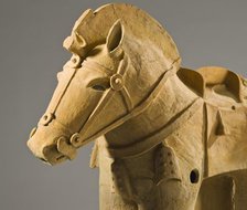 Haniwa Horse (image 2 of 3), 6th century AD. Creator: Unknown.