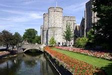 West Gate Towers, Canterbury, Kent.