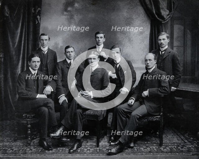 Charing Cross Hospital: a portrait of house physicians, 1904. Creator: Unknown.