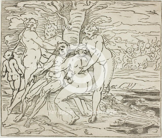 Venus Mourning the Death of Adonis, ca. 1562-63. Creator: Luca Cambiaso.