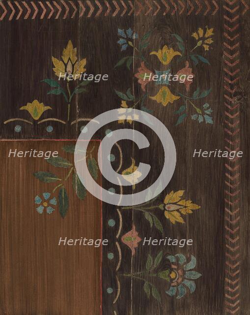Stencilled Floor, 1935/1942. Creator: Jerome Hoxie.