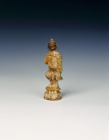 Figure of an Asiatic entertainer, Ming dynasty or earlier, China, before 1644. Artist: Unknown