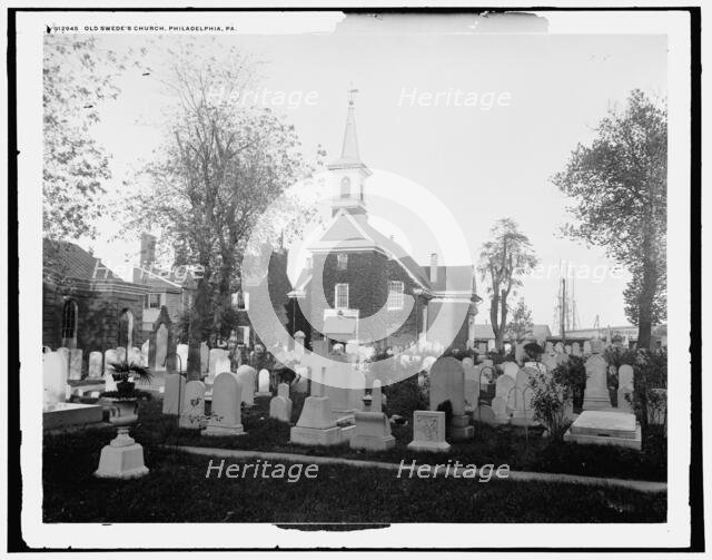 Old Swede's Church, Philadelphia, Pa., between 1900 and 1906. Creator: Unknown.