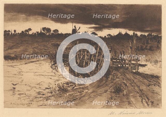 'Tween the Gloaming and the Mirk, 1883. Creator: Mary Nimmo Moran.