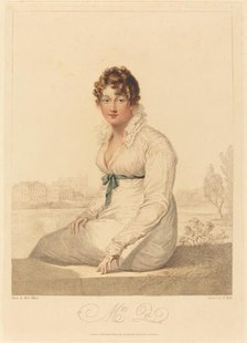 Mrs. Q., 1820. Creator: William Blake.