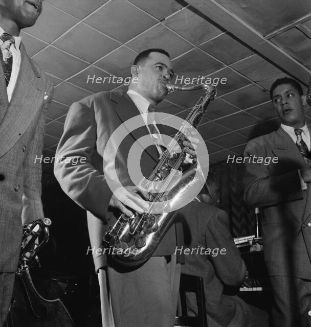 Portrait of Arnett Cobb, Downbeat, New York, N.Y., 1946. Creator: William Paul Gottlieb.
