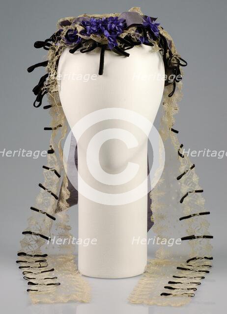 Cap, American, ca. 1860. Creator: Unknown.