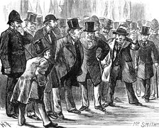 Admission to the Strangers' Gallery of the House of Commons: Mr. Smith, 1881. Creator: Unknown.