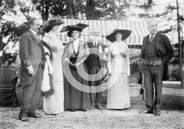 L.L. Bonheur; Mrs. Cochran [i.e., Cockran]; O. Straus & wife; Mrs. T. Roosevelt, Jr..., 1912. Creator: Bain News Service.