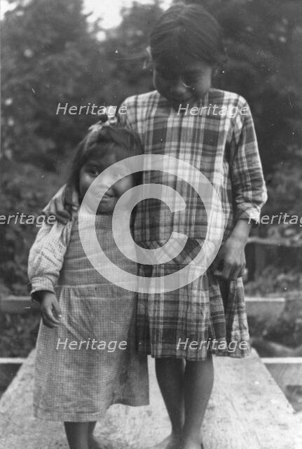 Eskimo children, between c1900 and c1930. Creator: Unknown.