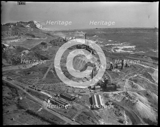 Hodbarrow Iron Ore Mines, Millom, Cumbria, c1930s. Creator: Arthur William Hobart.